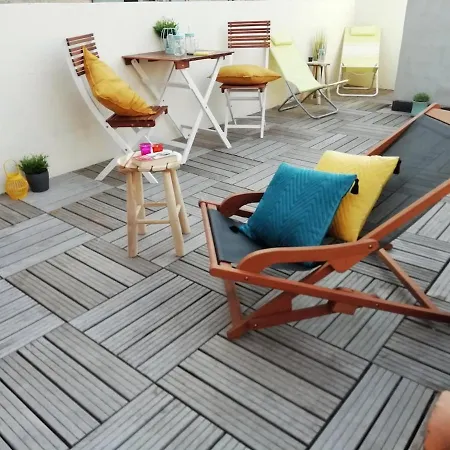 Duplex Liberté-grande Terrasse-clim-quartier Roquette Arles