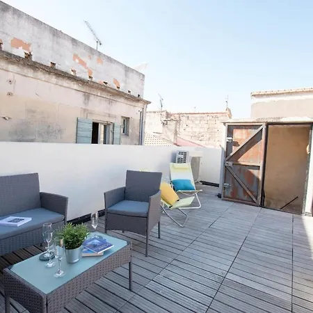 Duplex Liberté-grande Terrasse-clim-quartier Roquette