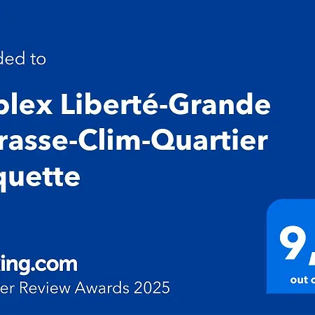 Appartamento Duplex Liberté-grande Terrasse-clim-quartier Roquette