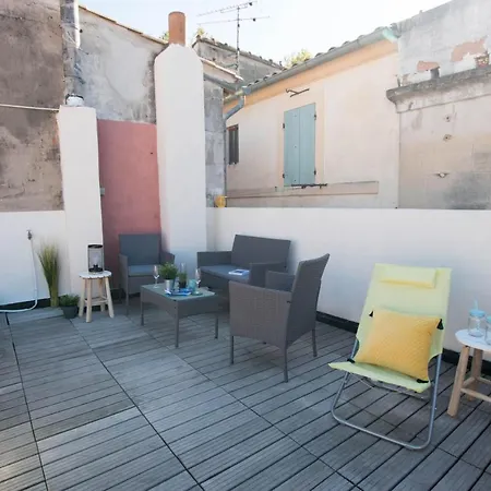 Duplex Liberté-grande Terrasse-clim-quartier Roquette Appartamento